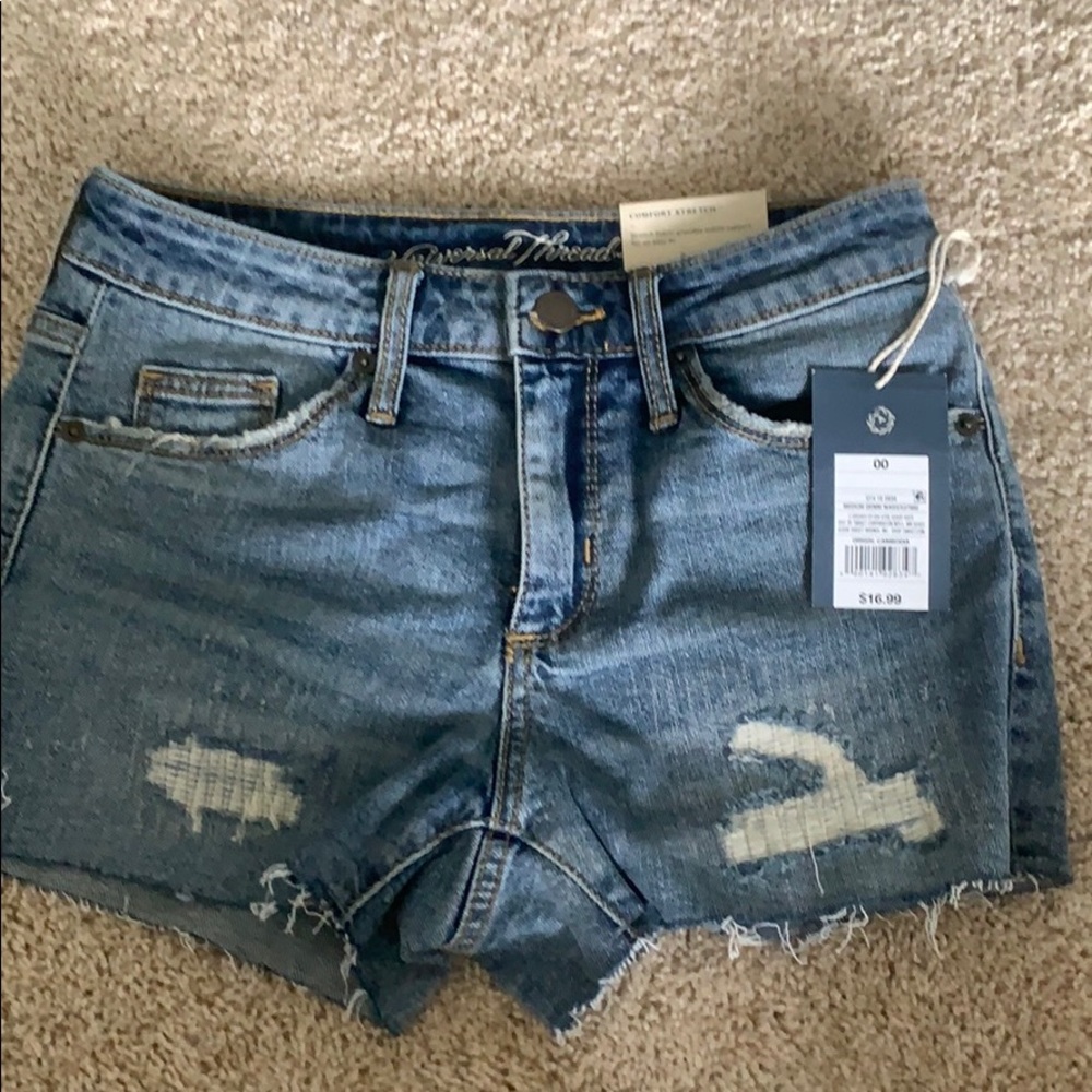 high-rise shorts
